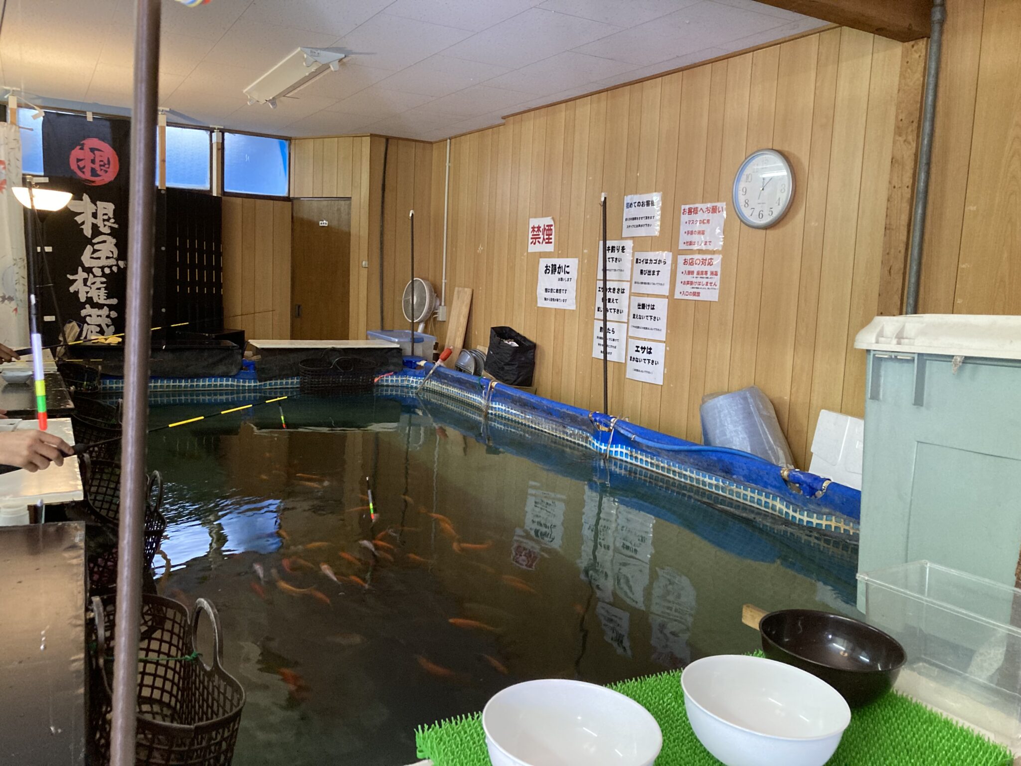 大阪の釣り堀屋さん